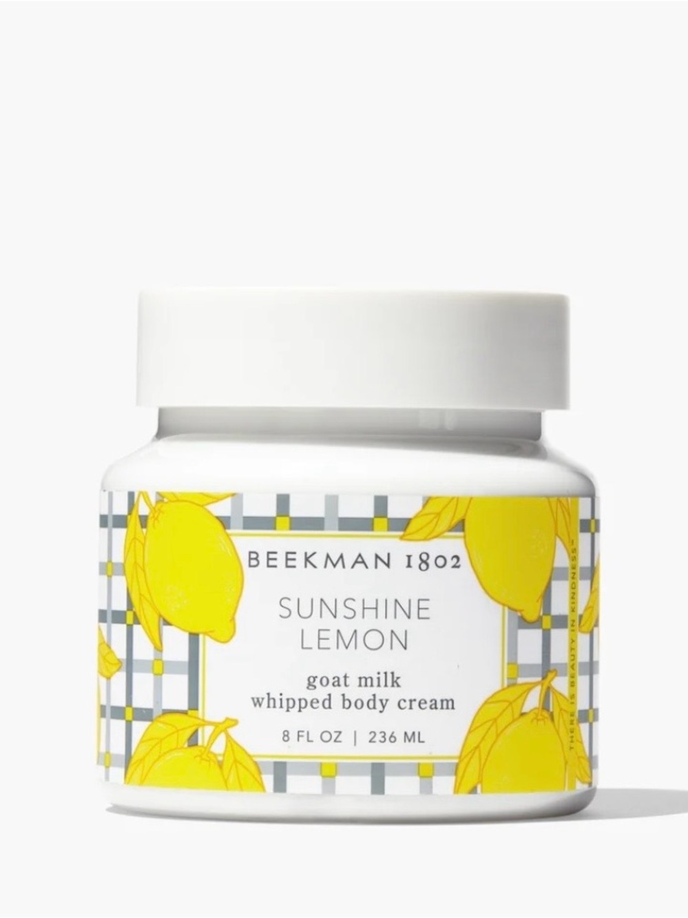 Beekman 1802 Sunshine Lemon Goat Milk Whipped Body Cream